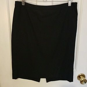 The Limited Pinstripe skirt